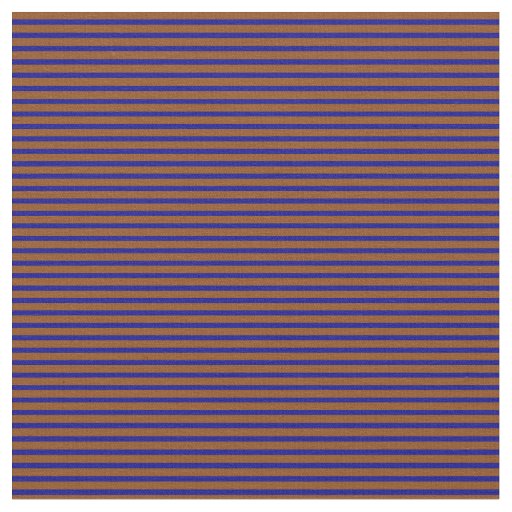 Brown and Dark Blue Striped/Lined Pattern Fabric