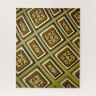 Brown and Green Architecture Jigsaw Puzzle