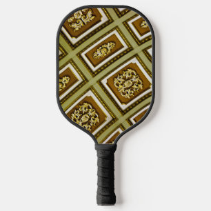 Brown and Green Architecture  Pickleball Paddle