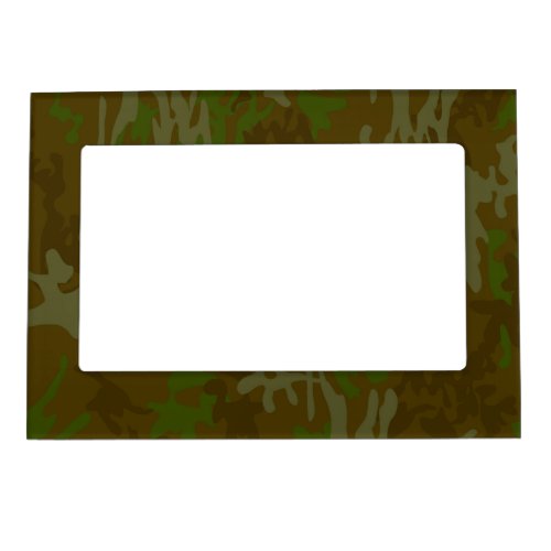 Brown And Green Camo Picture Frame