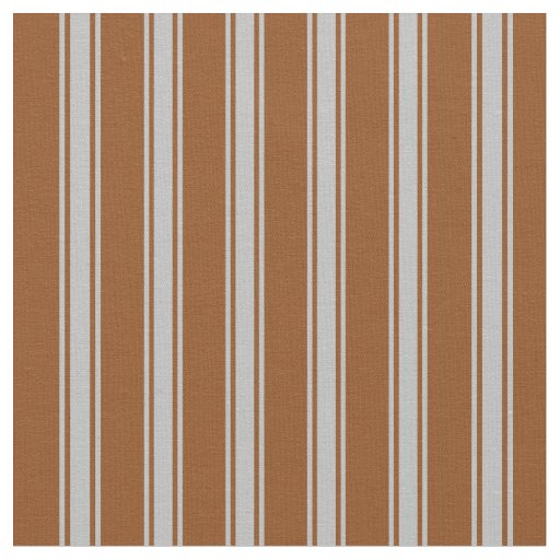 Brown and Grey Pattern Fabric