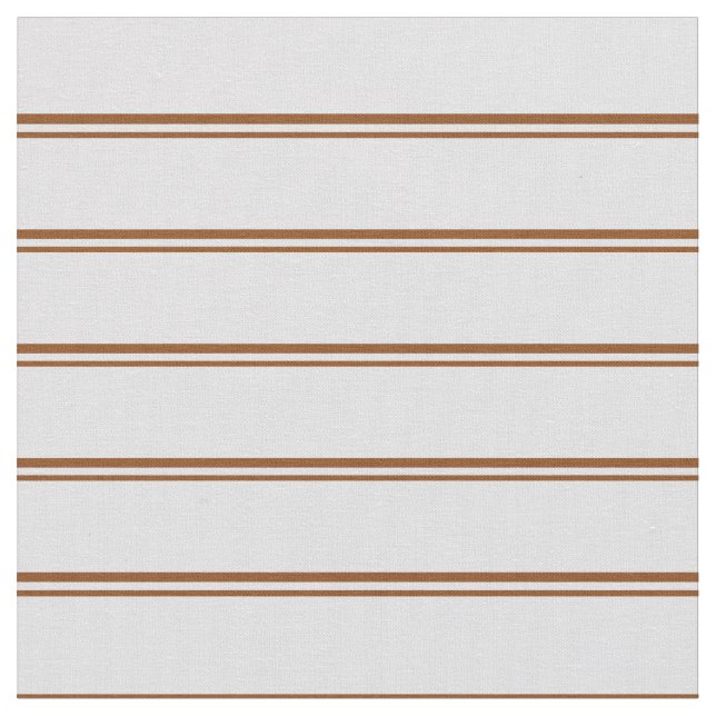 Brown and Lavender Colored Stripes Pattern Fabric (Close Up)