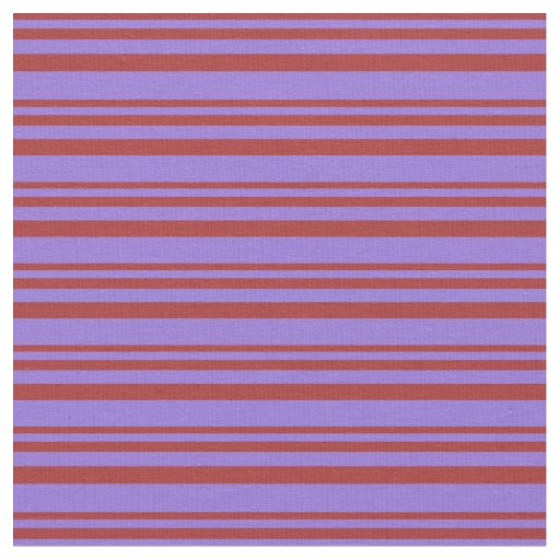 Brown and Purple Colored Pattern of Stripes Fabric
