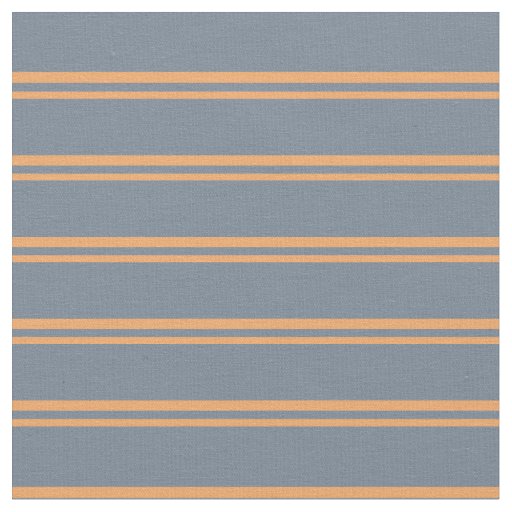 Brown and Slate Gray Colored Lines Fabric