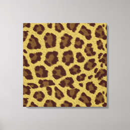 Brown And Tan Animal Fur Pattern Leopard Print