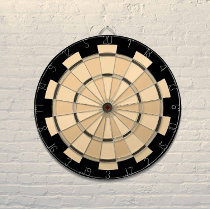 Brown and Tan Combo Stack Regulation Dart Board