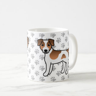 Brown And White Danish-Swedish Farmdog Cute Dog Coffee Mug