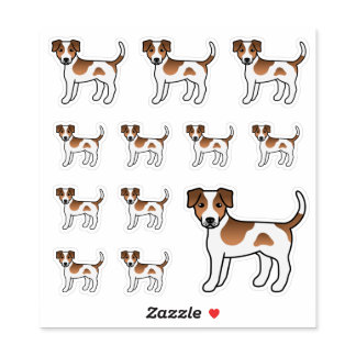 Brown And White Danish-Swedish Farmdog Cute Dogs Sticker