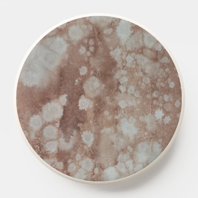 Brown and White Paint Splatter PopSocket (Popsocket)