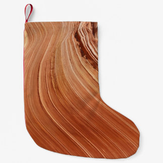 Brown antelope small christmas stocking