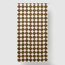 Brown & Antique White Diamonds 96"