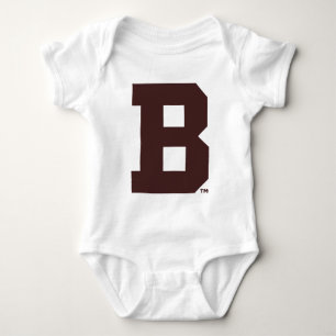 Brown B Baby Bodysuit