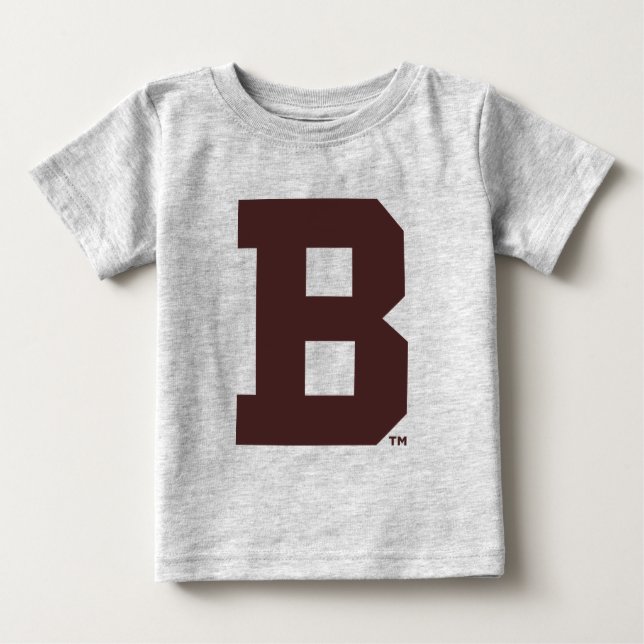 Brown B Baby T-Shirt (Front)