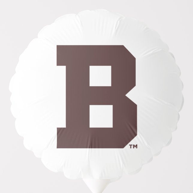 Brown B Balloon (Front)