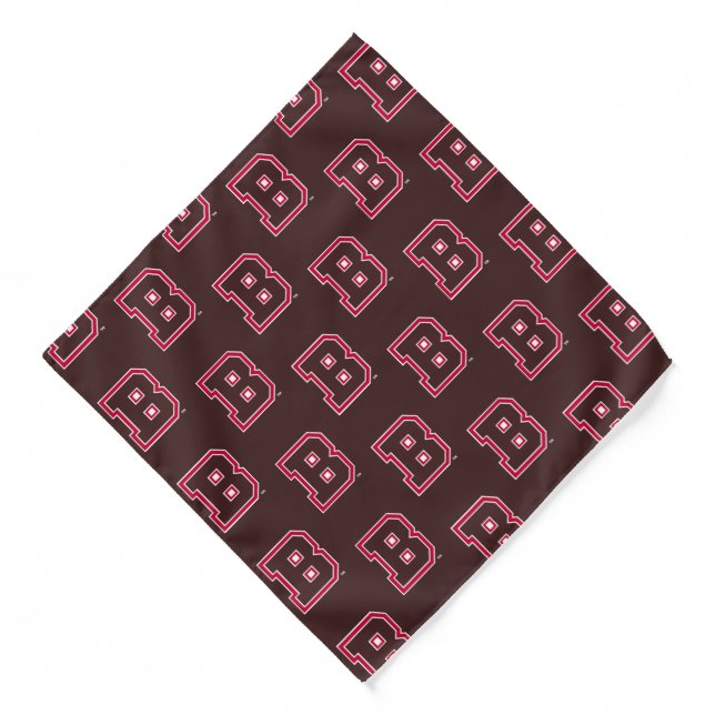 Brown B Bandana (Front)