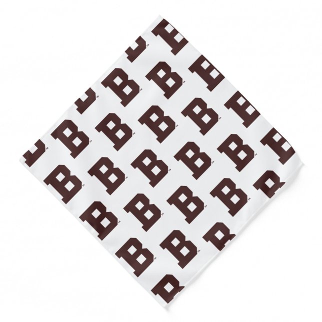 Brown B Bandana (Front)