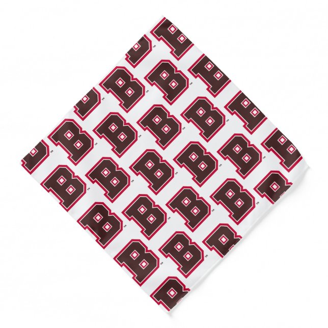 Brown B Bandana (Front)