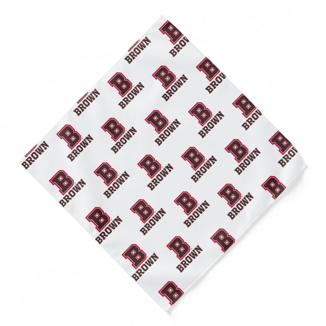 Brown | B Bandana (Front)