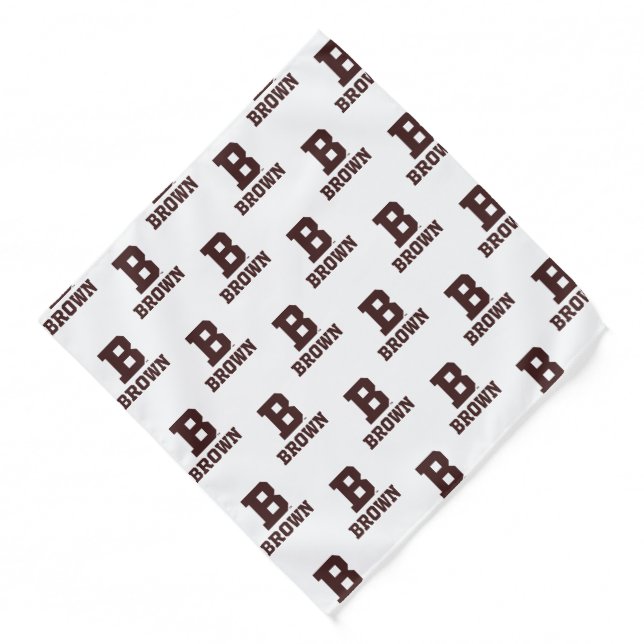 Brown | B Bandana (Front)