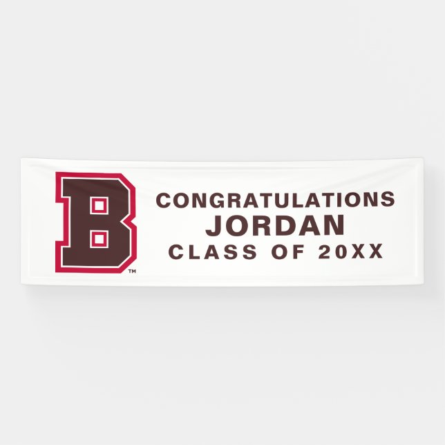 Brown B Banner (Horizontal)