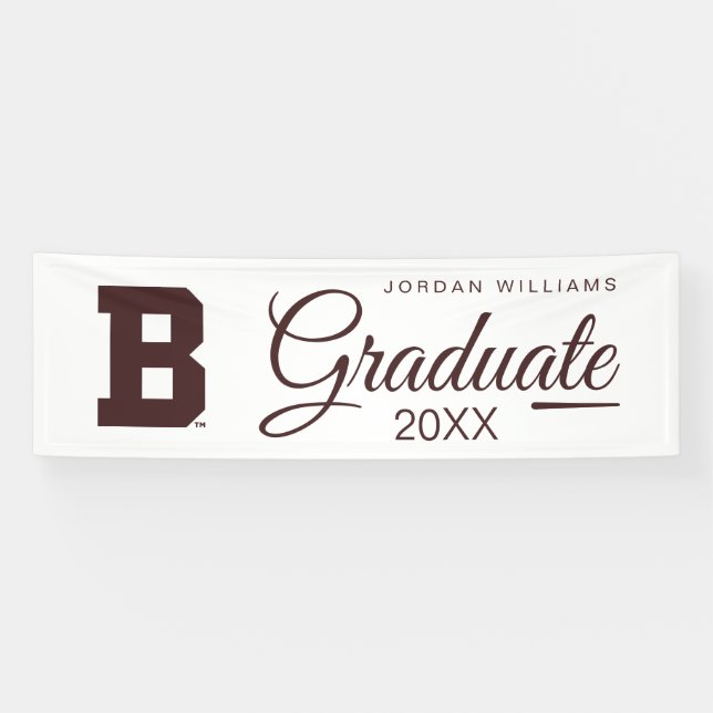Brown B Banner (Horizontal)