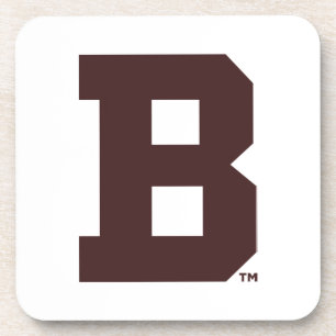 Brown B Beverage Coaster