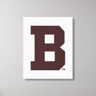Brown B Canvas Print