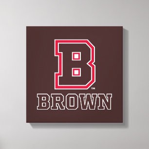 Brown   B Canvas Print