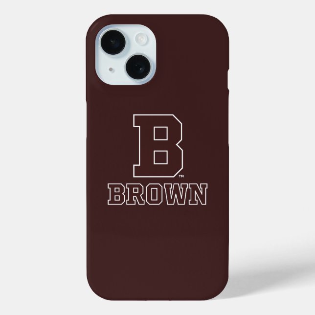 Brown | B Case-Mate iPhone Case (Back)