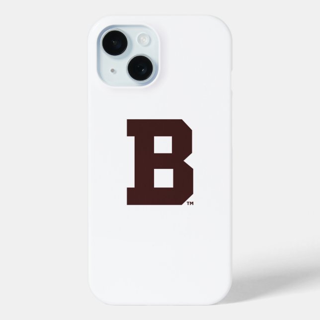 Brown B Case-Mate iPhone Case (Back)