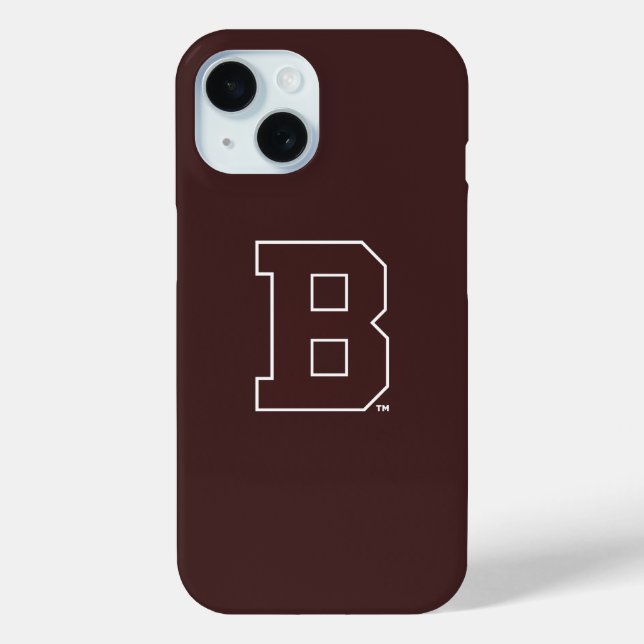 Brown B Case-Mate iPhone Case (Back)