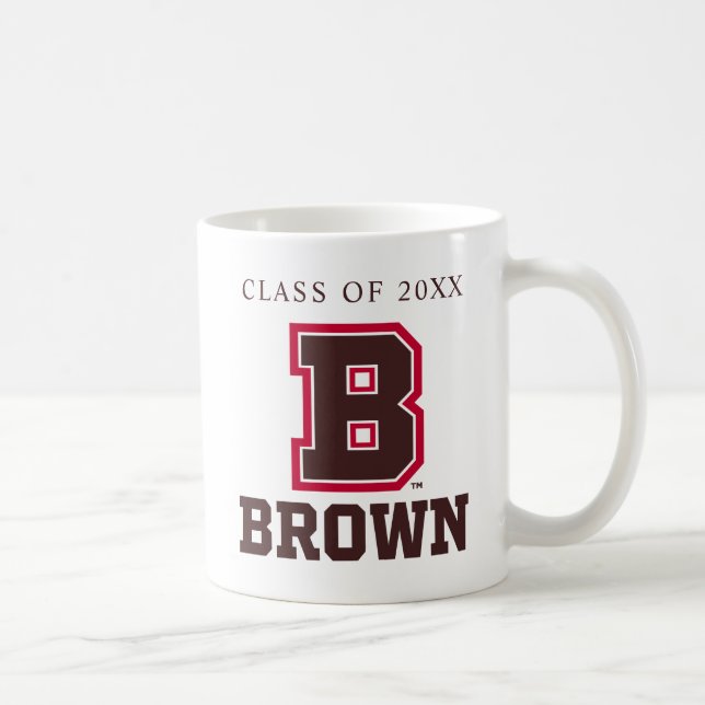 Brown | B Coffee Mug (Right)