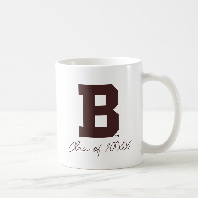 Brown B Coffee Mug (Right)
