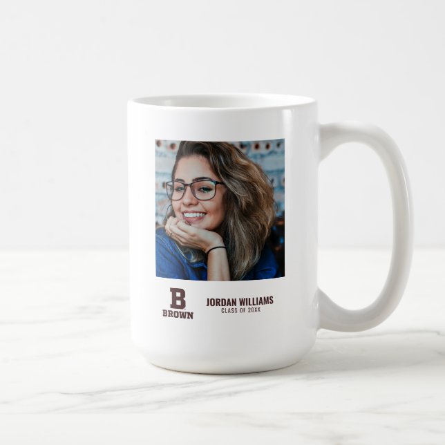 Brown | B Coffee Mug (Right)