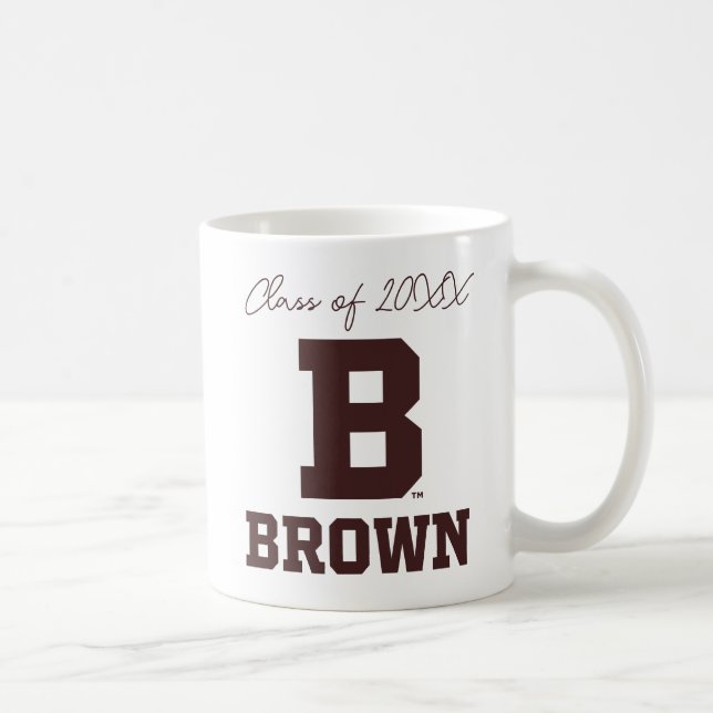 Brown | B Coffee Mug (Right)