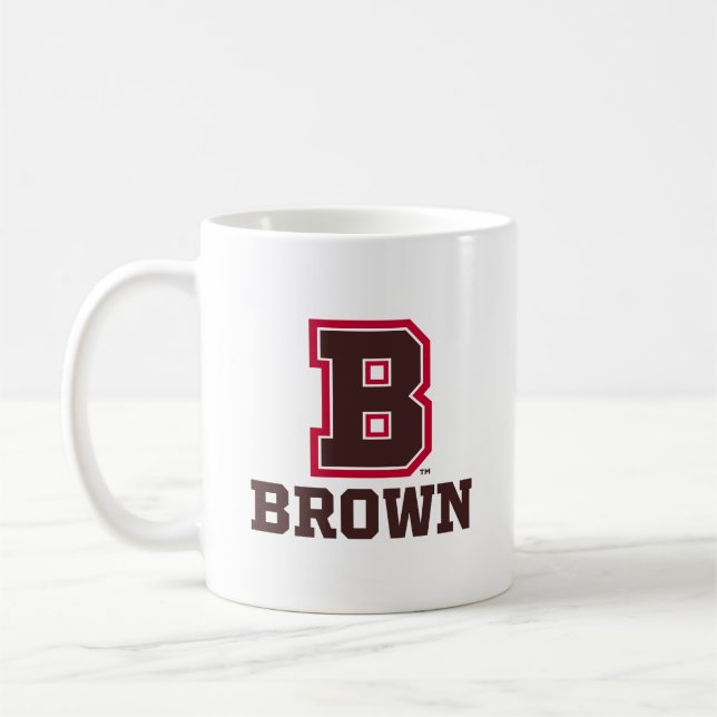 Brown | B Coffee Mug (Left)