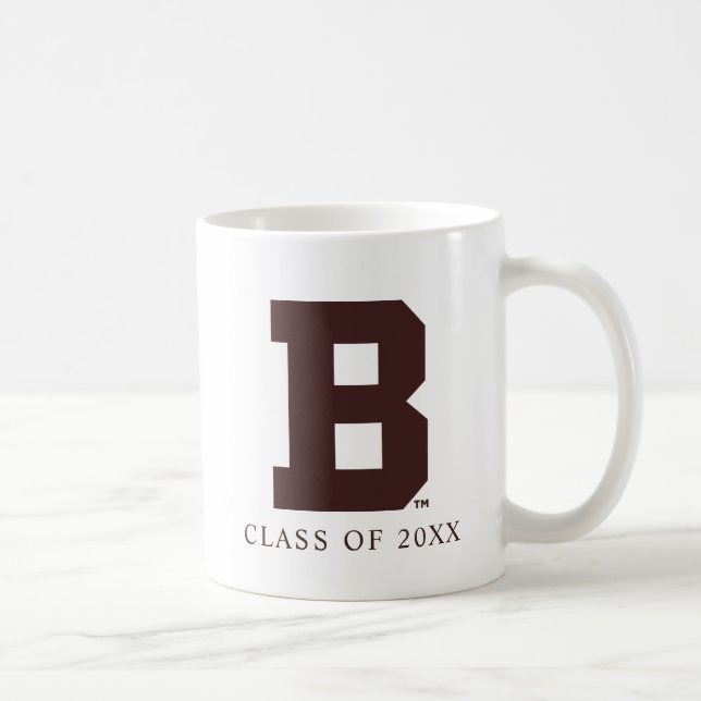 Brown B Coffee Mug (Right)