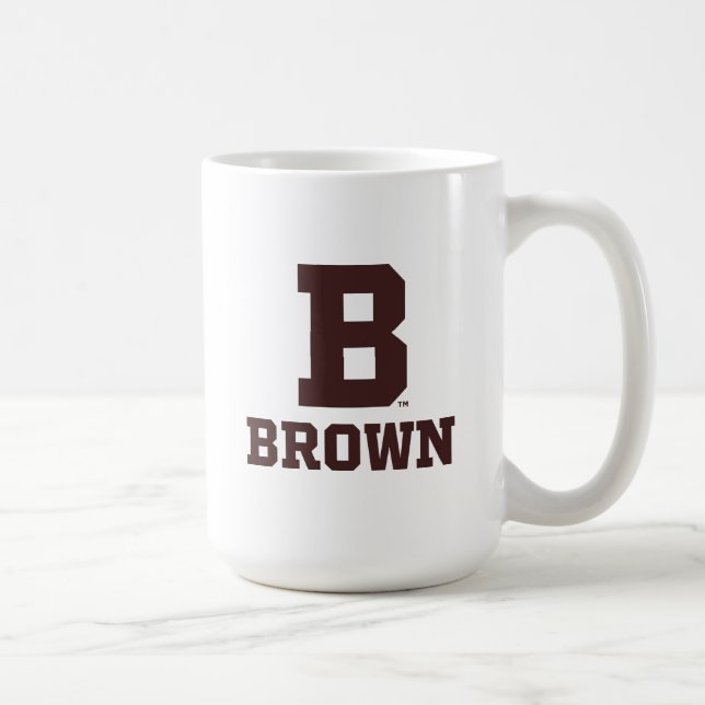 Brown | B Coffee Mug (Right)