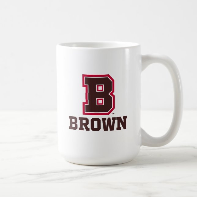 Brown | B Coffee Mug (Right)