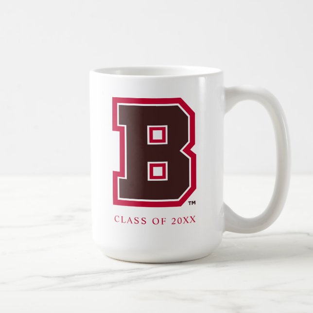 Brown B Coffee Mug (Right)