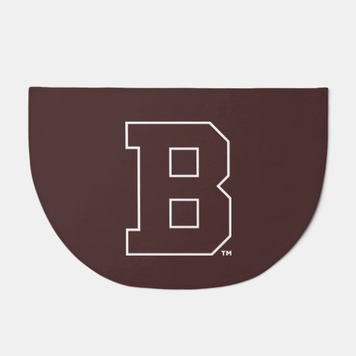 Brown B Doormat