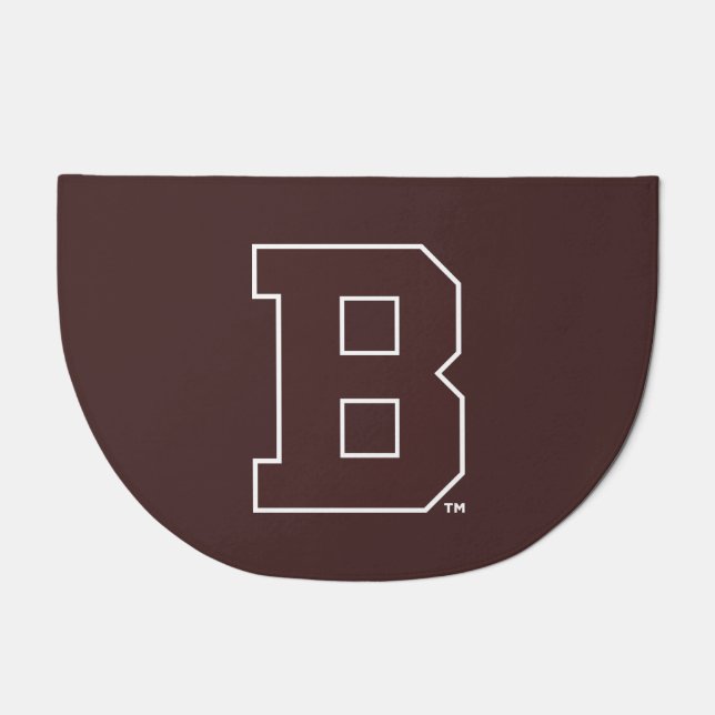 Brown B Doormat (Front)
