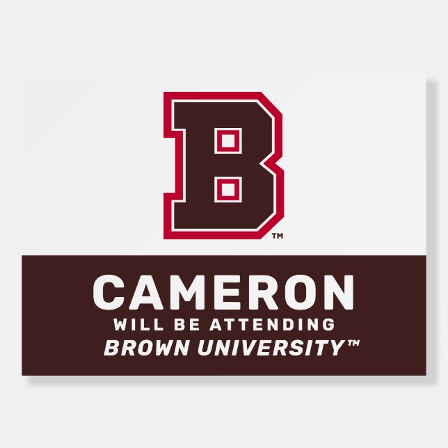 Brown B Foam Board (Front)