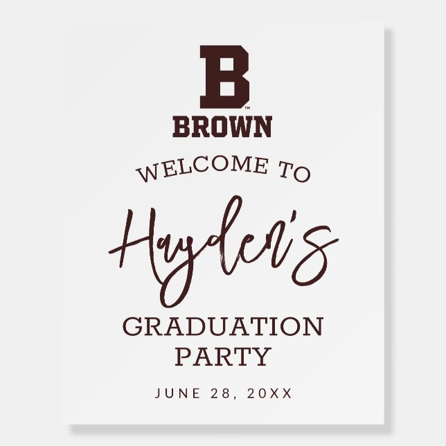 Brown | B Foam Board (Front)