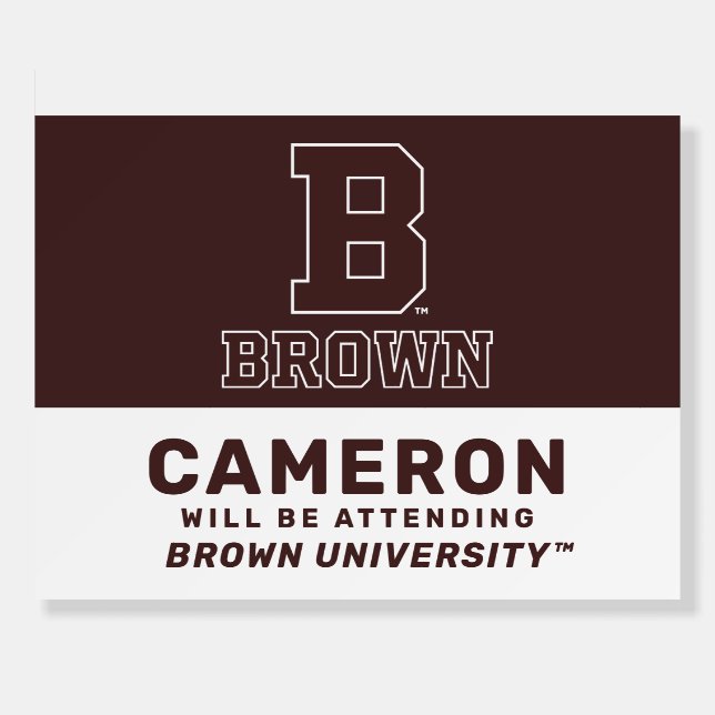 Brown | B Foam Board (Front)