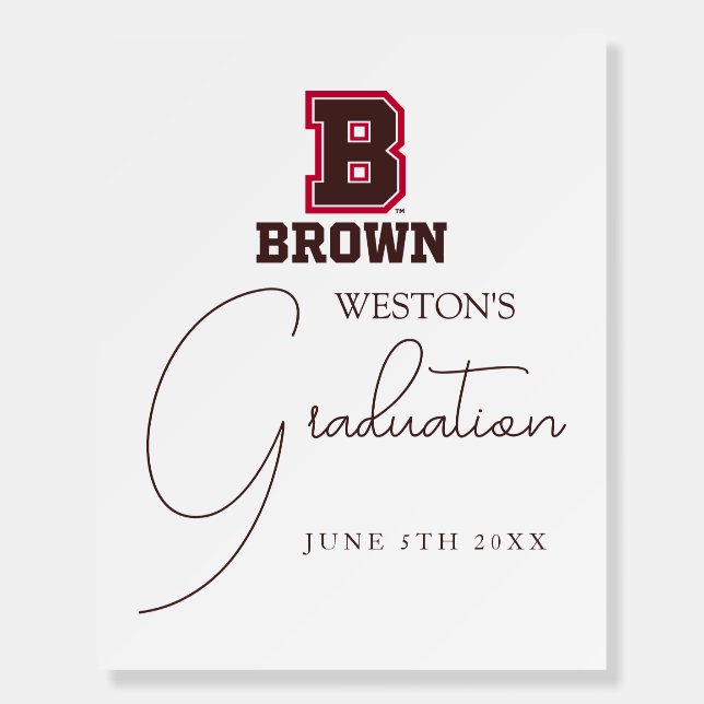 Brown | B Foam Board (Front)