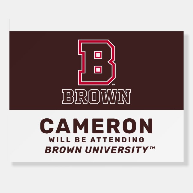 Brown | B Foam Board (Front)