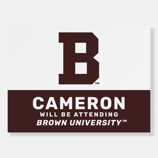 Brown B Foam Board (Front)