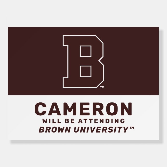 Brown B Foam Board (Front)
