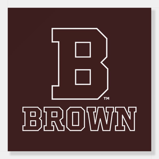 Brown | B Foam Board (Front)